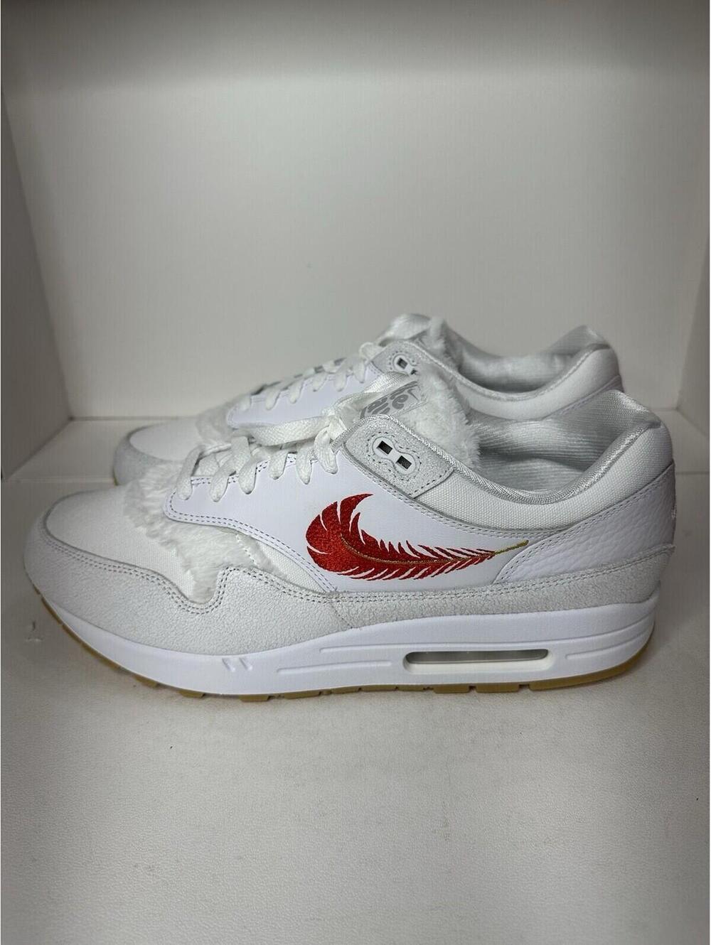 Nike Air Max 1 PRM ‘The Bay’ White/University Red Men’s 13 BNIB